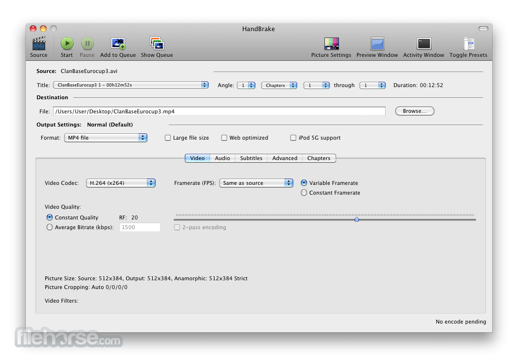 handbrake for mac 10.5.8 powerpc